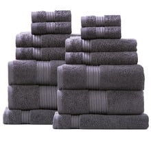 14 Piece Brentwood Cotton Bathroom Towel Set